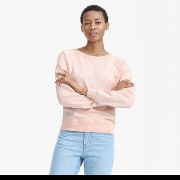Everlane French Terry boatneck sweatshirt - Picture 1 of 3